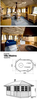 Villa Albatros huvimaja, iso