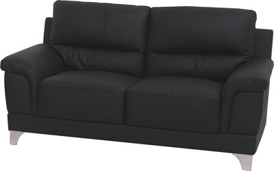 Saana 2-istuttava sohva musta
